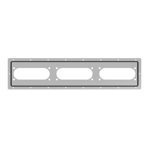 Изображение Avaga kaablisisestus plaat 140x700, 3xMC..., IDE 