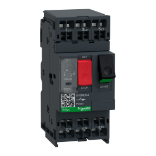 Изображение Mootorikaitselüliti GV2, 0.63-1A, vedruklemmidega, Schneider 