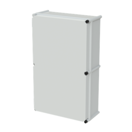 Изображение Polüester kilp APO 11 hall kaas hingedel IP55 603x372x175mm, ABB 