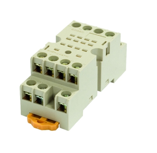 Picture of Releepesa PYF14, MY4....-le, DIN-latile, (kruvikl.), Omron 