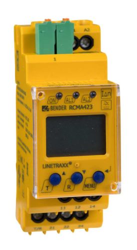 Picture of Rikkevoolu monitor RCMA423-D-1, DC/AC 0-2000Hz 30mA-3A, klass B, Bender 