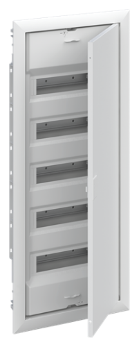 Picture of Süvistatav moodulkilp 60m(5x12), metalluks (N/PE kruviklemmid), ABB 