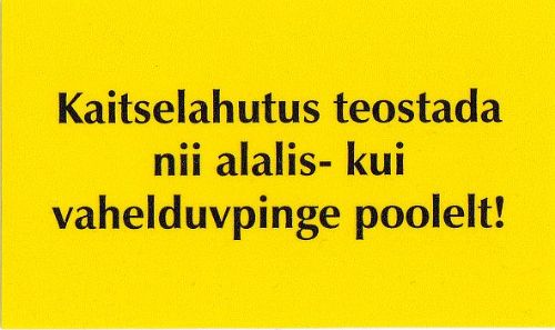 Picture of Kleebis INVERTERI KAITSELAHUTUS 100x60 SOLAR 