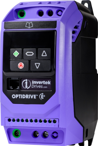 Picture of Sagedusmuundur IP20 400V 1.5kW 4.1A RS485 173x83x123mm EMC C1 filter OptidriveE3 INVERTEK 