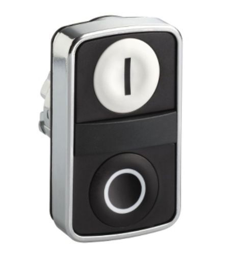 Picture of Surunupp, 2 funkts. ZB4, MUST sümbolid I - 0, metall IP66, ilma adapterita, Schneider