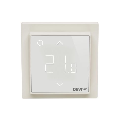 Picture of Termostaat DEVIreg™ Smart, WIFI, valge 16A 5...45C põrand, 5...35C õhk, DEVI 
