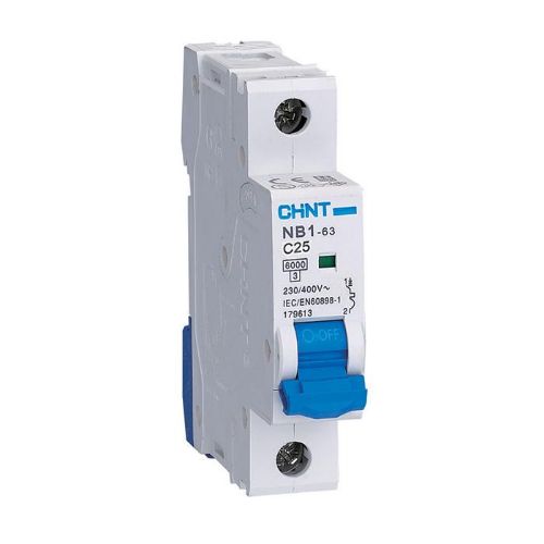 Picture of Moodulkaitselüliti NB1, 1P, 25A, C, 6kA, Chint 
