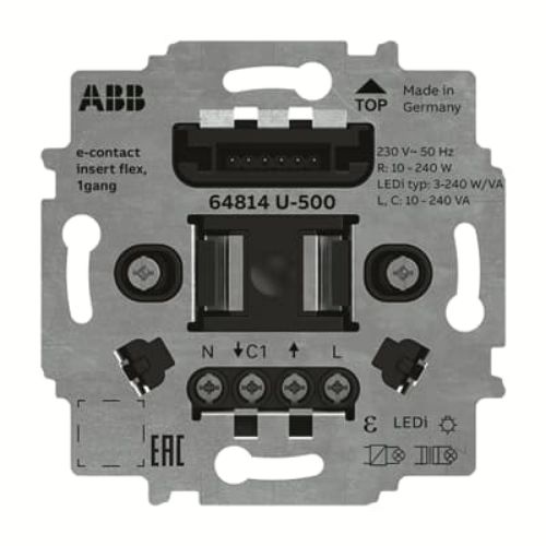 Picture of Mugavuslüliti sisu Busch-flexTronics 3-juht, 3-240W, süv. IP20, ABB