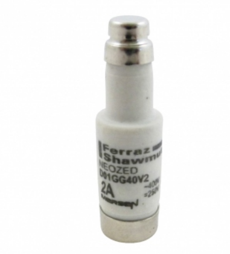 Picture of Silindriline Sular, 2A gG 400VAC, gabariit D01, E14 sokkel, Mersen 