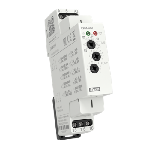 Picture of Moodulaegrelee CRM-91H, 10 funktsiooni, 1CO, 0.1s-240h, 12-240VAC/DC, Elko 