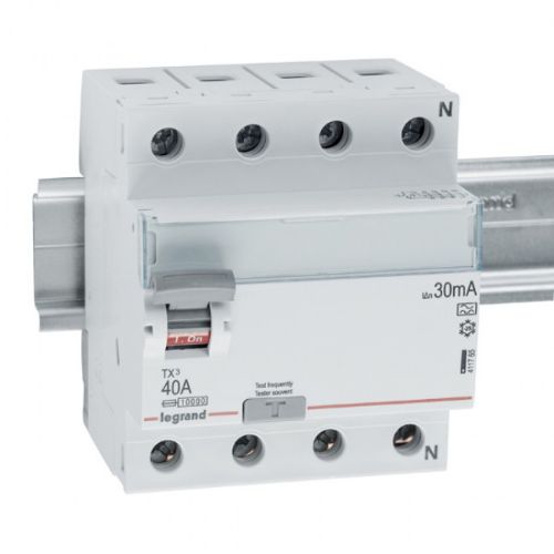 Picture of Rikkevoolukaitse TX3, 4P, 40A, A, 30mA, Legrand 