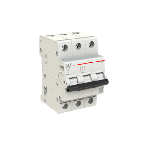 Picture of Moodulkaitselüliti EX60, 3P, 13A, C, 6kA, AEG 