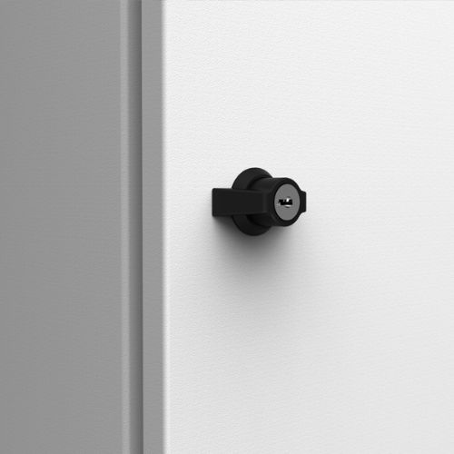 Picture of Kroomitud käepide võtmega, nVent Hoffman 