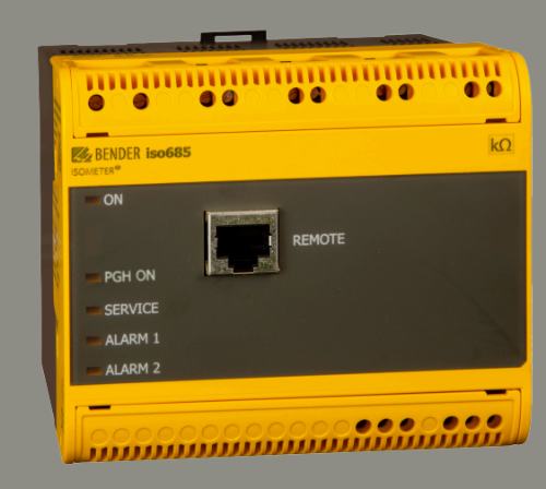 Picture of Isolatsioonikontrollirelee ilma displeita iso685W-S-B  AC 0...690V DC 0...1000V, Bender