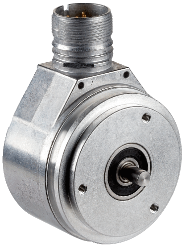 Picture of Inkr. enkooder Servo, TTL / HTL, ø60mm, võll ø6mm, 4.5-32VDC, 10000imp/pööre, 90°, M23 12-pin, SICK 