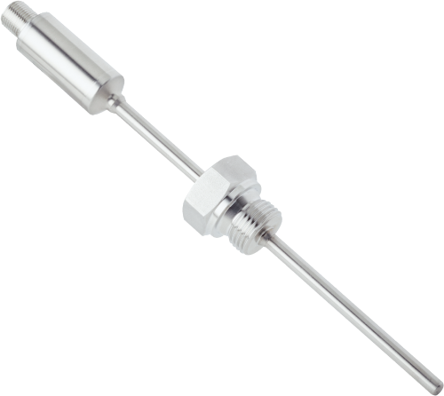 Picture of Temp.andur Pt100, -50..250°C, G1/4  , Ø 3 mm x 50 mm, pistik M12 4-pin, Stainless steel 1.4571, SICK