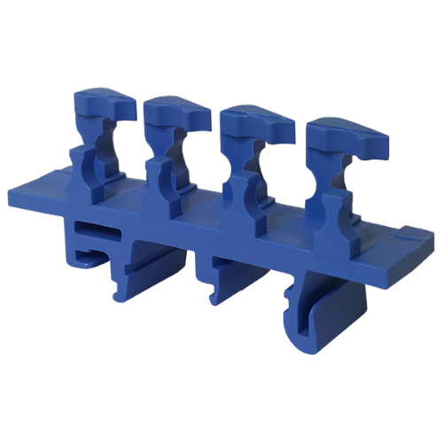 Picture of Latihoidja DIN-liistule BB1, sinine, BB-latile, Morek 