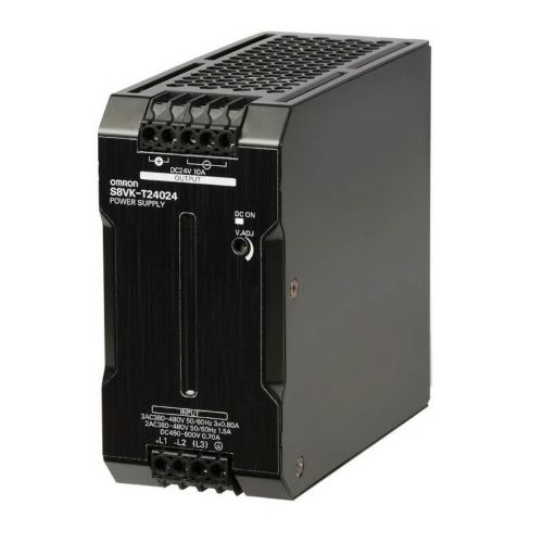 Picture of Toiteplokk S8VK-T, 2F ja 3F, 24VDC 10A 240W, 380-480VAC/450-600VDC, Omron 