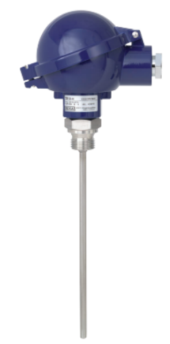 Picture of Temp.andur 1xPt100, -50...500C, Ø 8 mm x 170 mm, 3-juhet, Stainless steel 1.4571, WIKA 