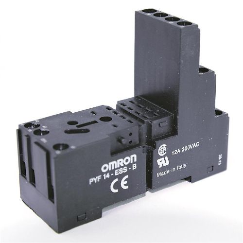 Picture of Releepesa PYF14, MY4....-le, DIN-latile, (kruvikl.), MUST, Omron 