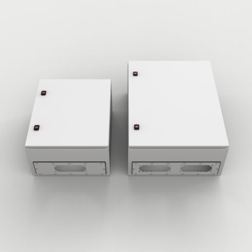 Picture of Kaablisisestus plaat 1 avaga 242x128, 1xMC...,nVent Hoffman 