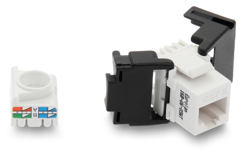 Picture of Arvutipesa sisu Cat6, UTP, valge, tööriistata, Eurolan 