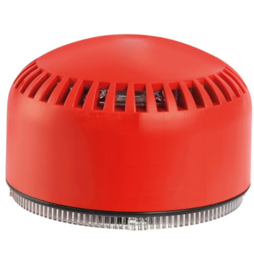 Picture of Sireen MLINE Junior SIR-E, ühenduskarbita, 65-100 dB, 16 tooni, PUNANE, IP65, SIRENA 