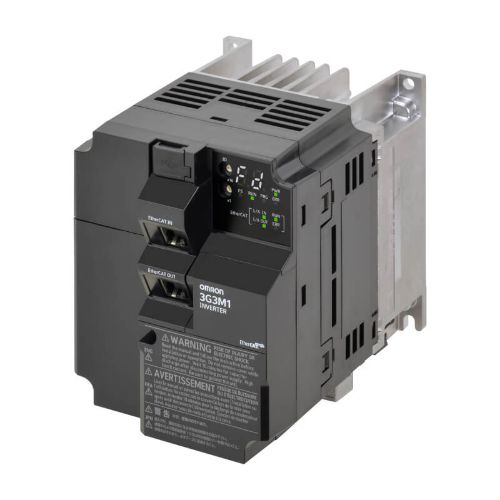 Picture of Sagedusmuundur M1 400V 1.5/2.2kW 4.8/5.5A, EMC-filtrita, EtherCAT, IP20, 130x110x156, Omron 