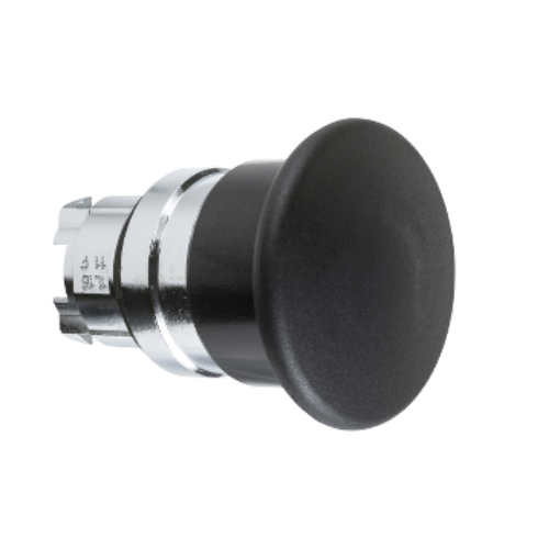 Picture of Surunupp seen ZB4, MUST, ø 40 mm, metall, IP66, ilma adapterita, Schneider 