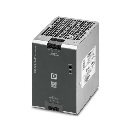 Picture of Toiteplokk ESSENTIAL POWER, 24VDC 20A 480W, 100-240VAC, Phoenix 