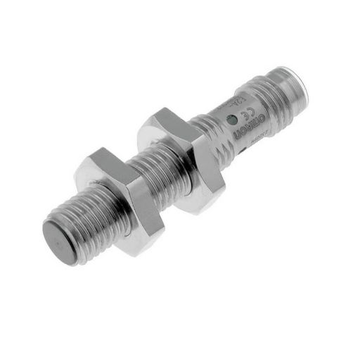 Picture of Ind.andur M8, Sn=2mm, Shielded, PNP-NC, SUS korpus 43mm, pistik M12 4-pin, Omron