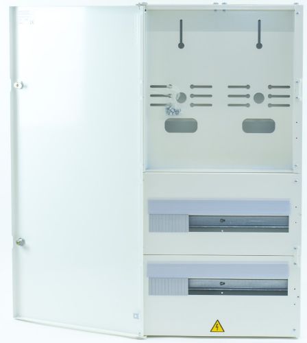 Picture of Arvestikilp pinnapealne, 2 arvestit + 42m, IP31, 900x450x140, valge, metallist, Harju Elekter 