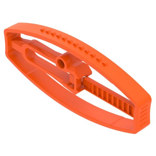 Picture of Müürisüvendi klemmklamber laiusele 27-45mm, oranž, OBO 