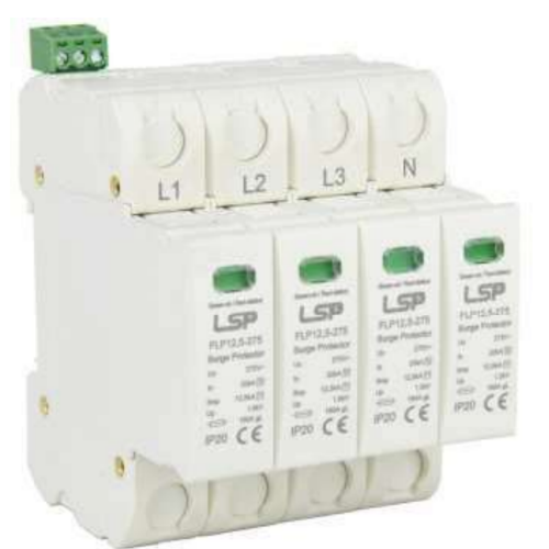 Picture of Liigpingepiirik FLP, 4P + abikontakt, T1+T2, 12.5kA, LSP  