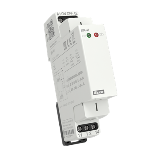 Picture of Impulssrelee MR-42, 2CO, 16A AC-1, 12-240VAC/DC, Elko 