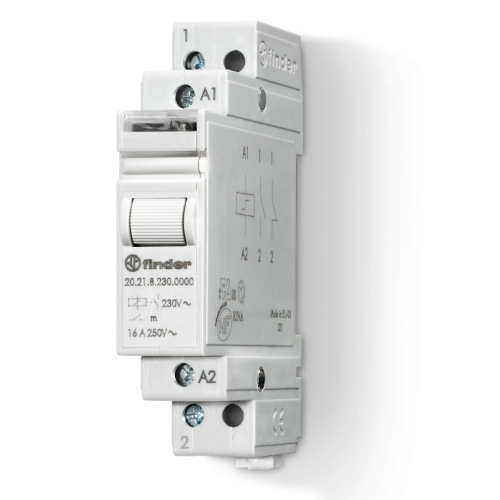 Picture of Impulssrelee 20.21, 1NO (AgSnO2), 16A , 24VDC, Finder 