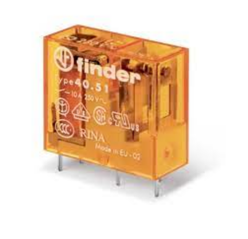 Picture of Minirelee 40.51, 1CO, 10A, 230VAC, pesa 95 seeria, Finder 