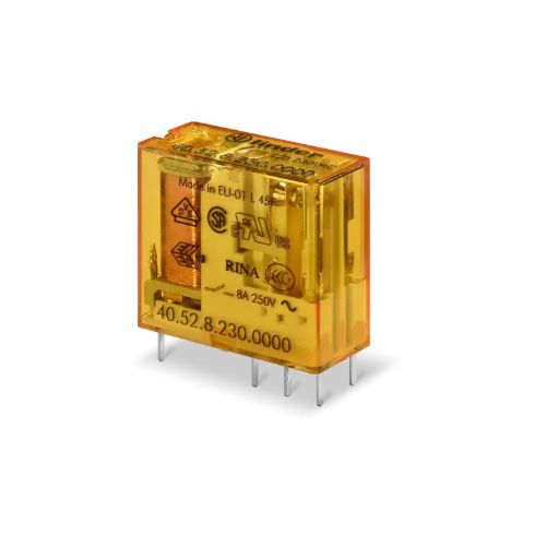 Picture of Minirelee 40.52, 2CO, 8A, 48VAC (45mA), pesa 95 seeria, Finder 