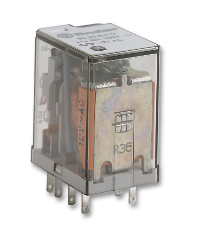 Picture of Relee 55.32, 2CO, 10A, 24VDC (40mA), Finder 