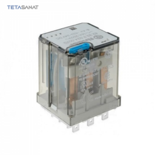 Picture of Relee 62.33, 3CO, 16A, 24VDC, TEST+ meh.ind. + diood (+A1, pesa 92.03), Finder 