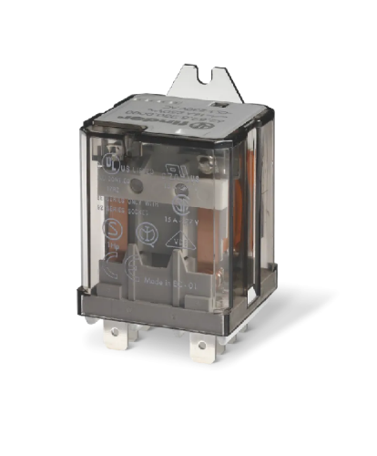 Picture of Relee 62.82, 2NO, 16A, 230VAC, kiirühendusklemm, Finder 