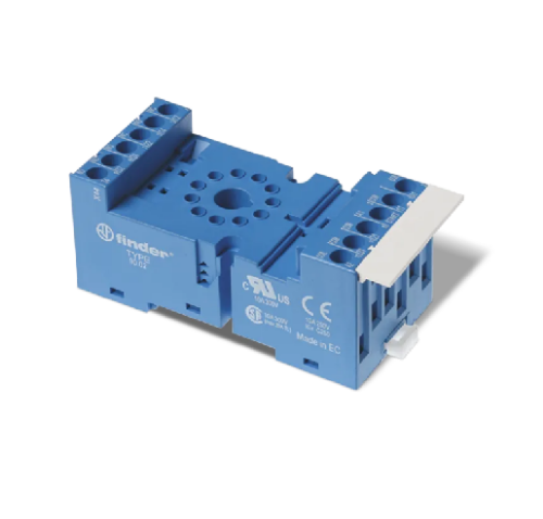 Picture of Releepesa 90.02, 2 CO kontakti, metall.fiksaator, DIN-latile, kruviklemm, Finder 