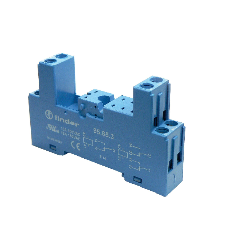 Picture of Releepesa 95.83, 1CO relee 40.31, plast.fiksaator, DIN-latile, kruviklemm, Finder 