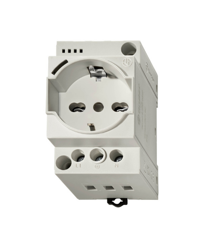 Picture of Pistikupesa DIN-liistule hall, Finder 