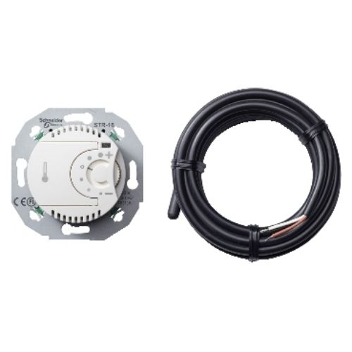 Picture of Põrandakütte termostaat põrandaanduriga, LED, 16A, 250VAC, Renova, valge 