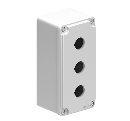 Picture of Surunupu karp ( Metallist- AL ) LPZ, 3 ava, HALL, IP66, 1xM20/Pg13.5, Lovato 