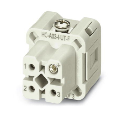 Picture of Pesa sisu, 3-pin+PE, A seeriale, D7 korpusele, kruviklemm, Phoenix 