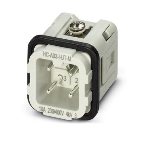 Picture of Pistiku sisu, 3-pin+PE, A seeriale, D7 korpusele, kruviklemm, Phoenix  