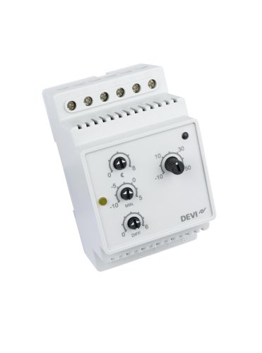 Picture of Termostaat Devireg™ 316, 16 A, diferentsiaalne, -10...+50C DIN-latt kinnitus, DEVI 