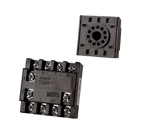 Picture of Releepesa P3G, 11 pinni (H3CR-le) esipaneel, Omron 